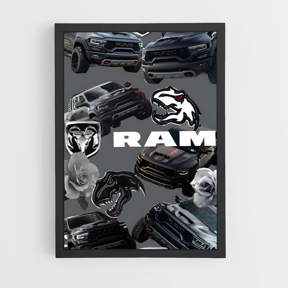 Poster Ram Parade – affiche Dodge (vue 2)